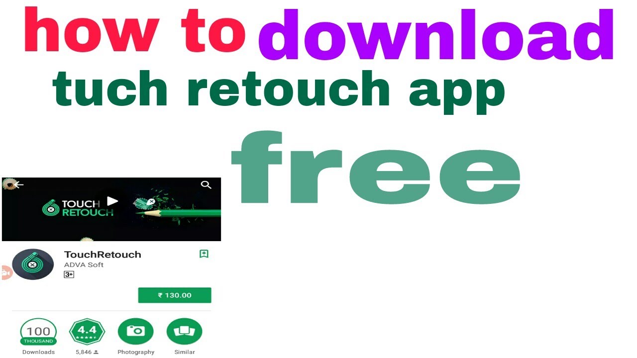 touchretouch app tutorials