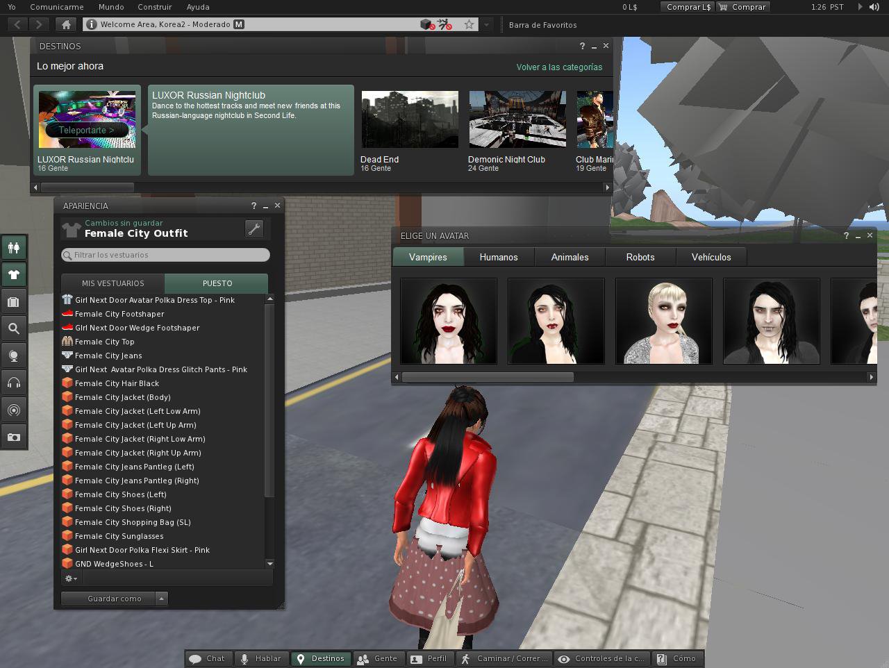 second life video game
